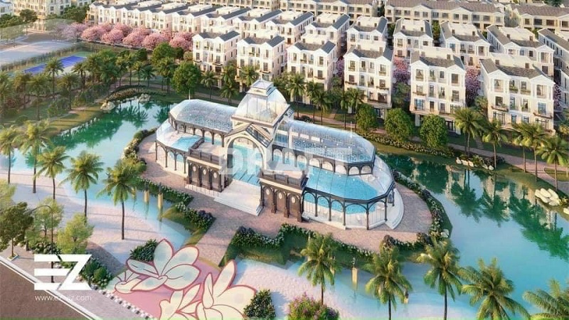 bể bơi pha lê phân khu đảo dừa vinhomes ocean park 2