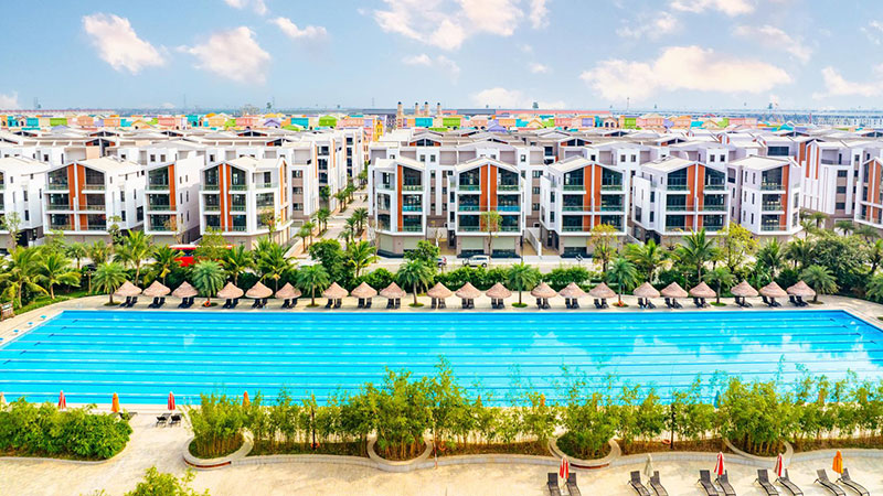 Biệt thự song lập vịnh thiên đường vinhomes ocean park 3