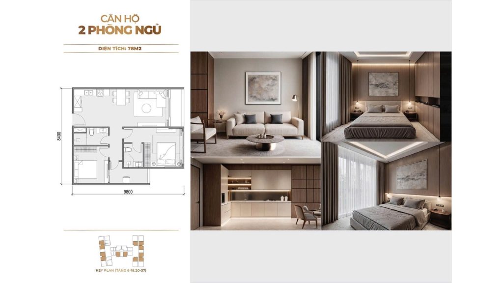 căn 3 ngủ chung cư sunshine legend city