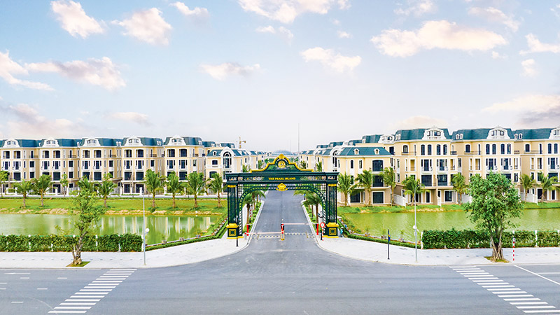 cổng chào ngọc trai vinhomes ocean park 2
