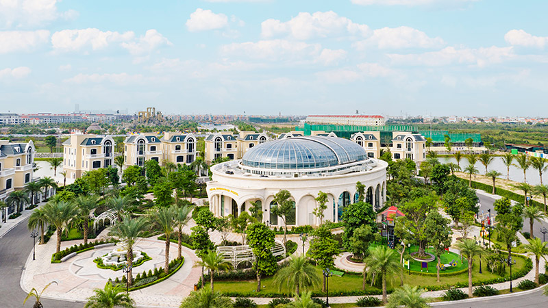 công viên nội khu ngọc trai vinhomes ocean park 2