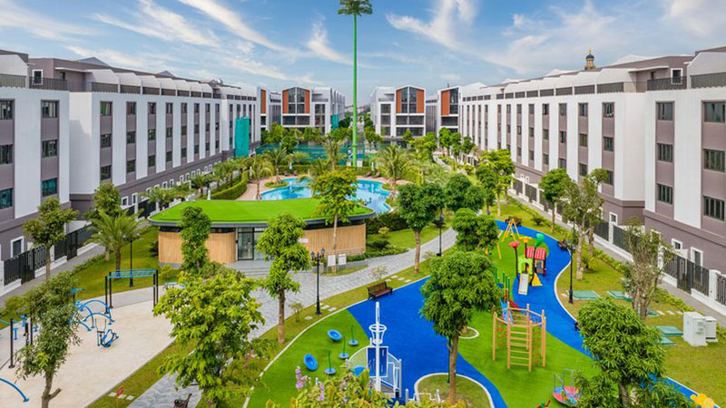 công viên nội khu phân khu phố biển vinhomes ocean park 3 hưng yên