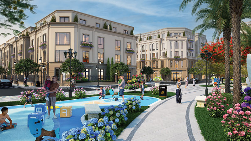 công viên nội khu vinhomes cổ loa