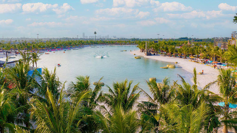 hồ nước mặn vịnh thiên đường vinhomes ocean park 3
