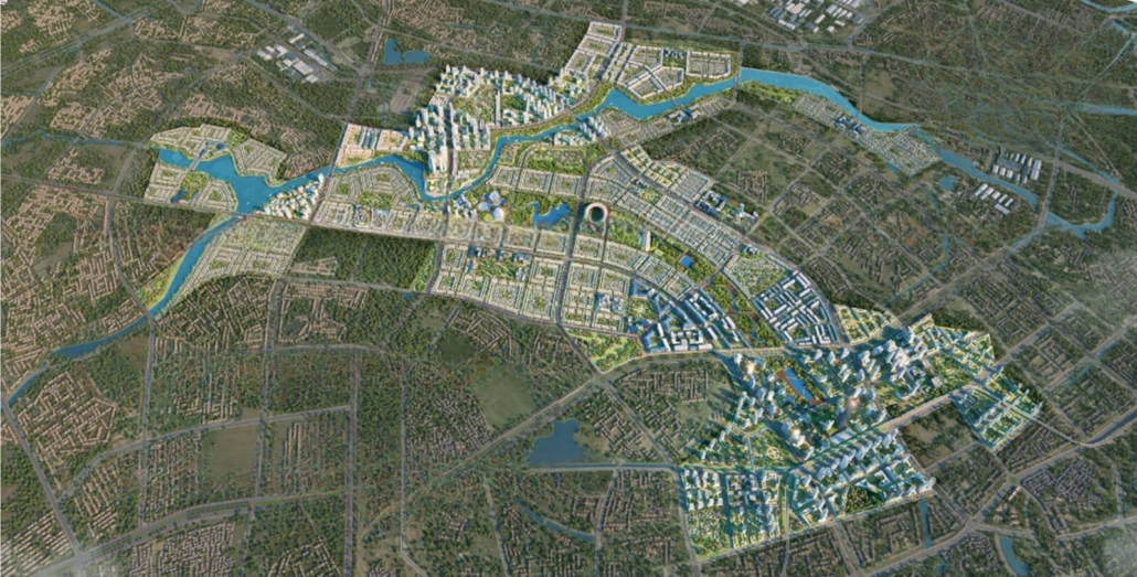 MẶT BẰNG TỔNG THỂ DỰ ÁN SUN GROUP BẮC NINH