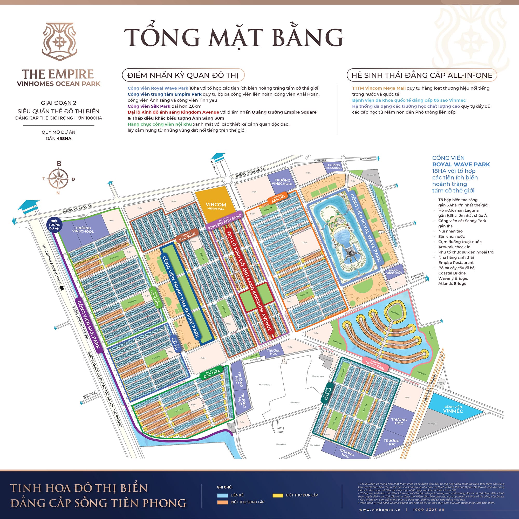 mặt bằng dự án vinhomes ocean park 2