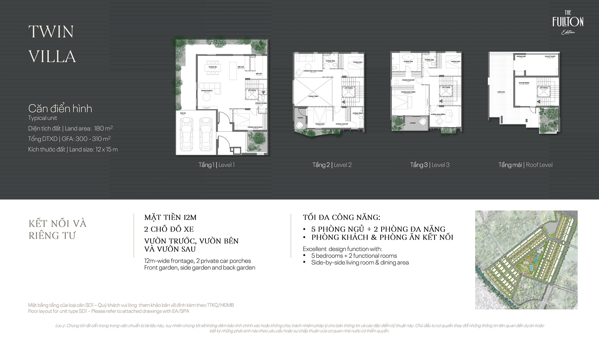 biệt thự song lập the fulton capitaland