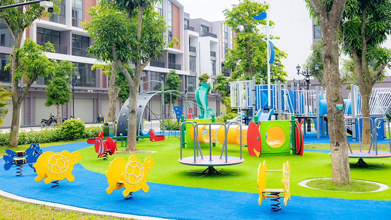 sân chơi trẻ em phân khu phố biển vinhomes ocean park 3 hưng yên