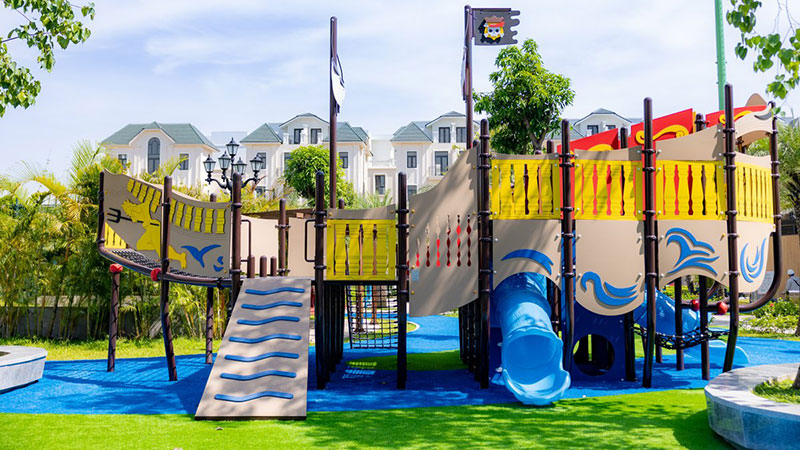 sân chơi trẻ em thời đại ocean park 3