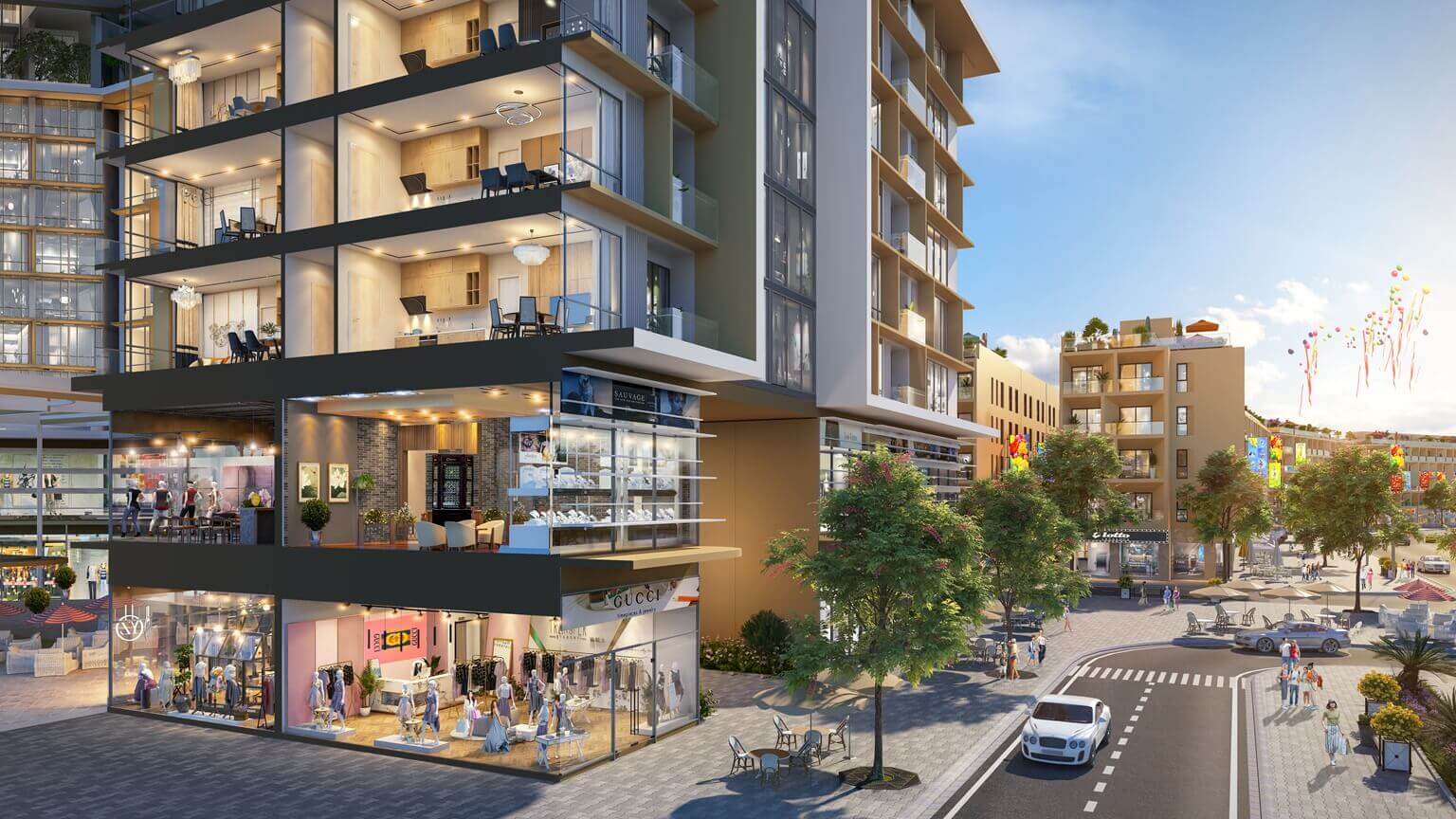 shophouse khối đế sun group bắc ninh 5