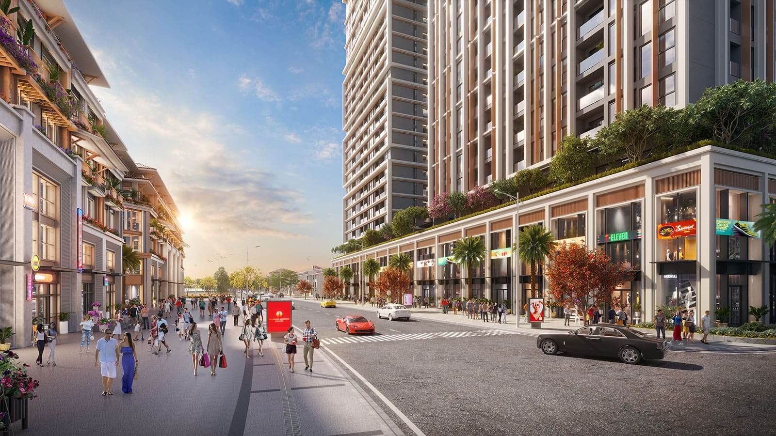 shophouse khối đế sun group bắc ninh 2