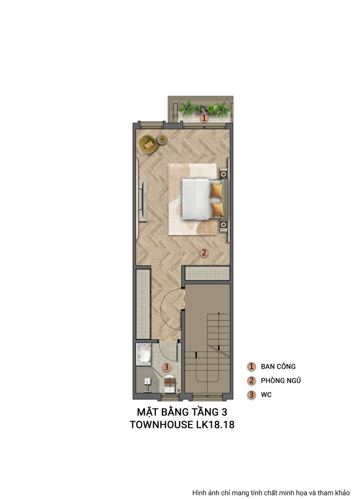 mạt bằng liền kề dự án sun group bắc ninh căn 56 m2