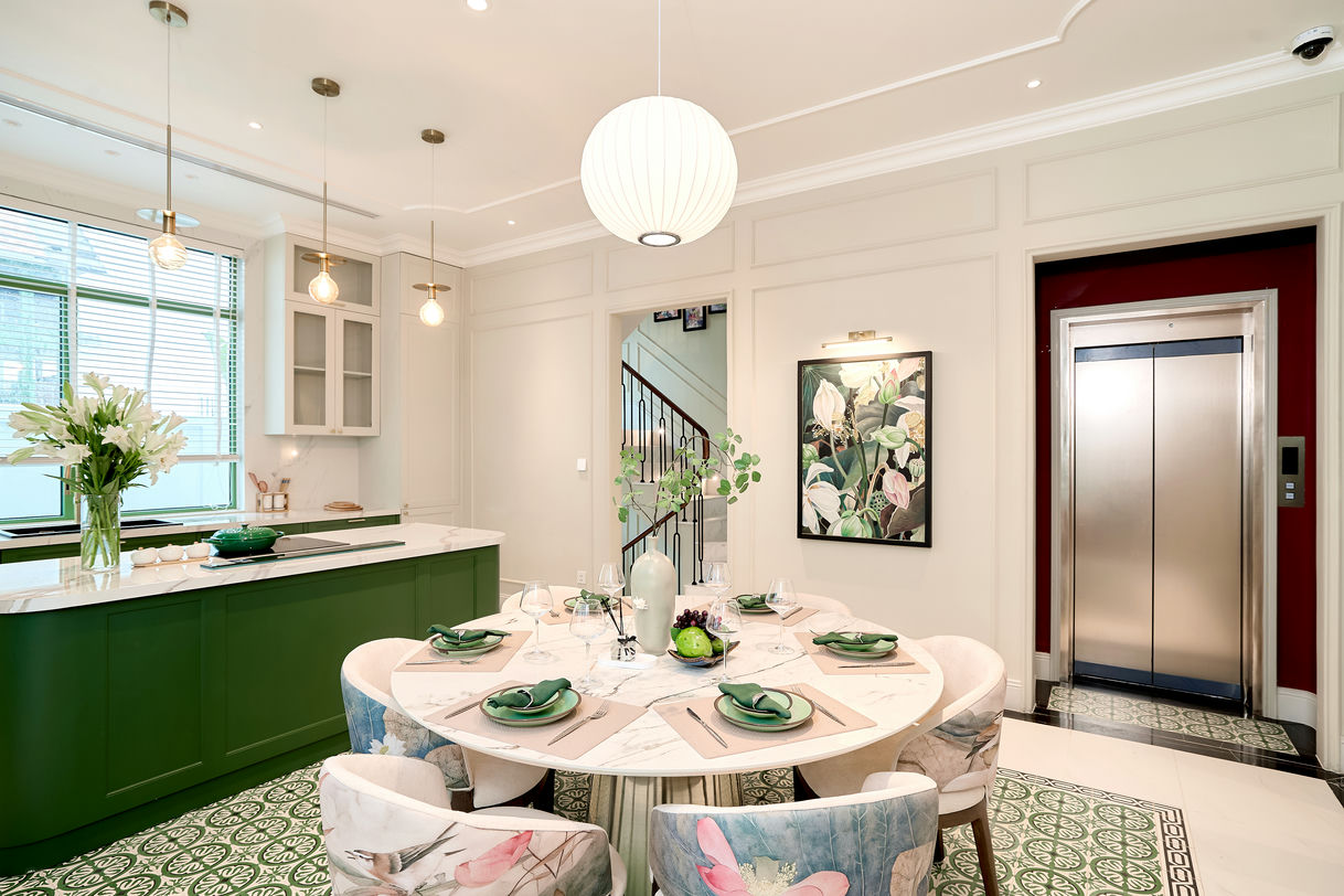 phòng bếp biệt thự song lập sun bắc ninh 2