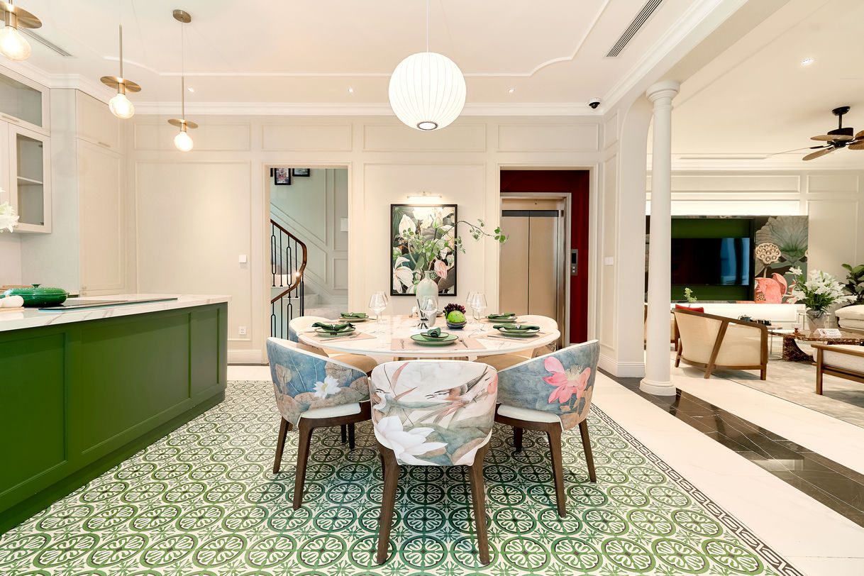 phòng bếp biệt thự song lập sun bắc ninh 3