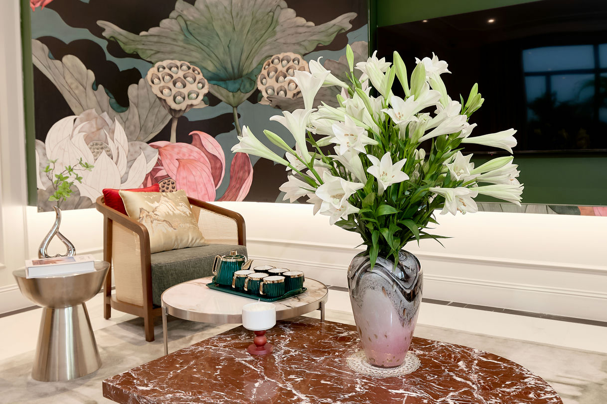 phòng khách biệt thự song lập sun bắc ninh 3