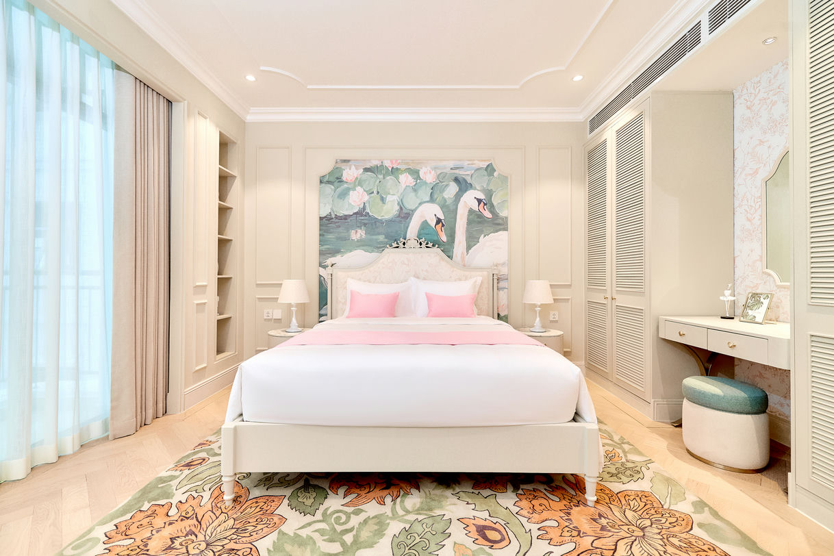 phòng ngủ biệt thự song lập sun group bắc ninh 2