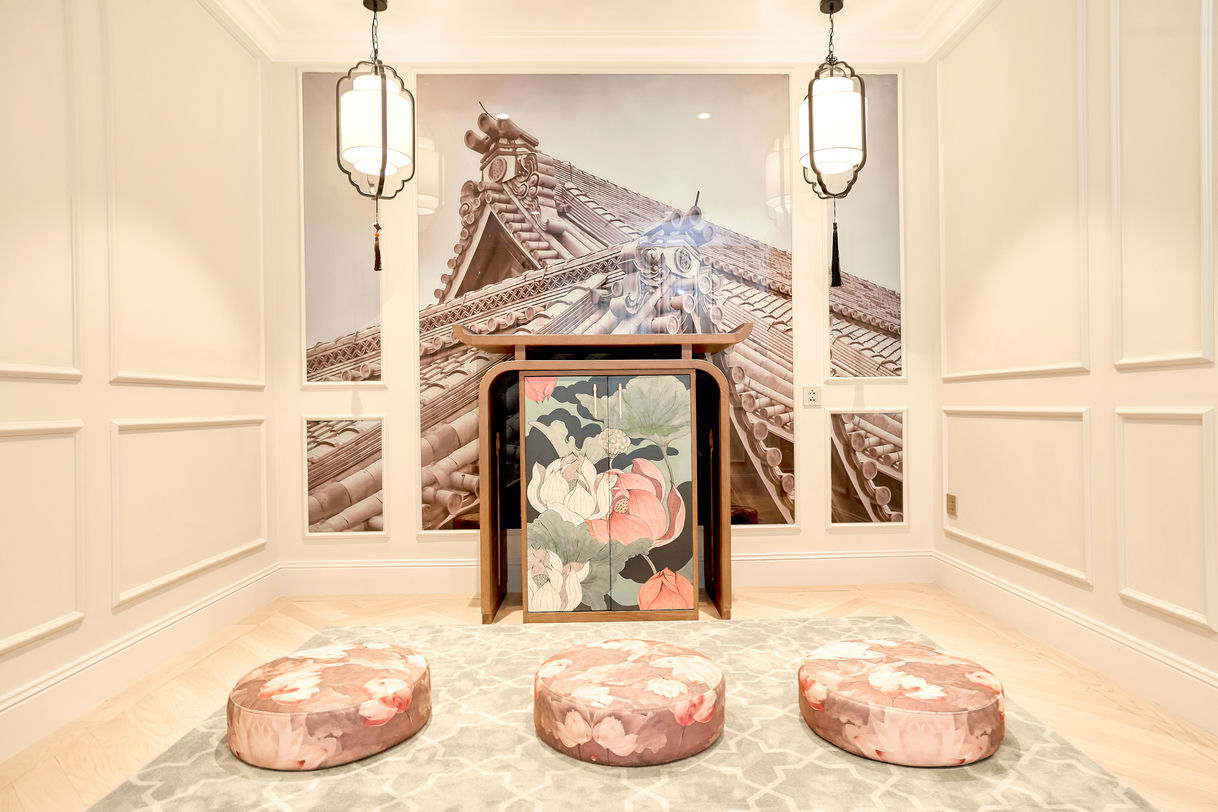 phòng thờ nhà mẫu biệt thự song lập sun bắc ninh 1