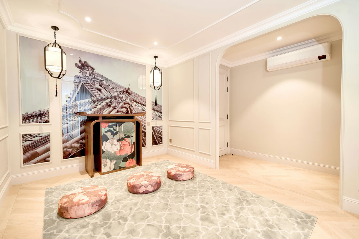 phòng thờ nhà mẫu biệt thự song lập sun bắc ninh 2