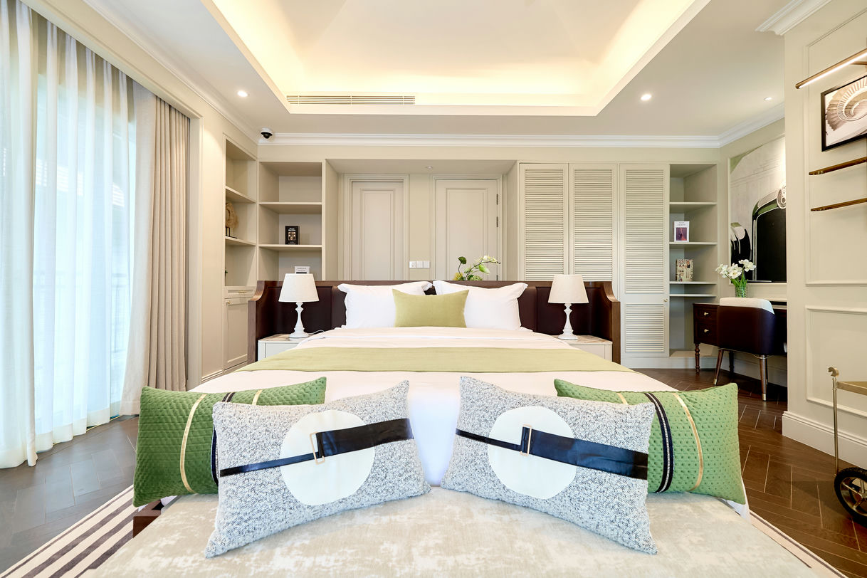 phòng ngủ biệt thự song lập sun group bắc ninh 5