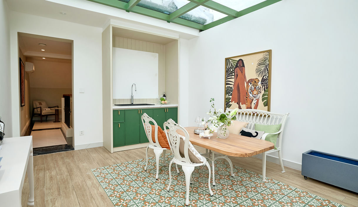 phòng bếp nhà mẫu liền kề sun bắc ninh