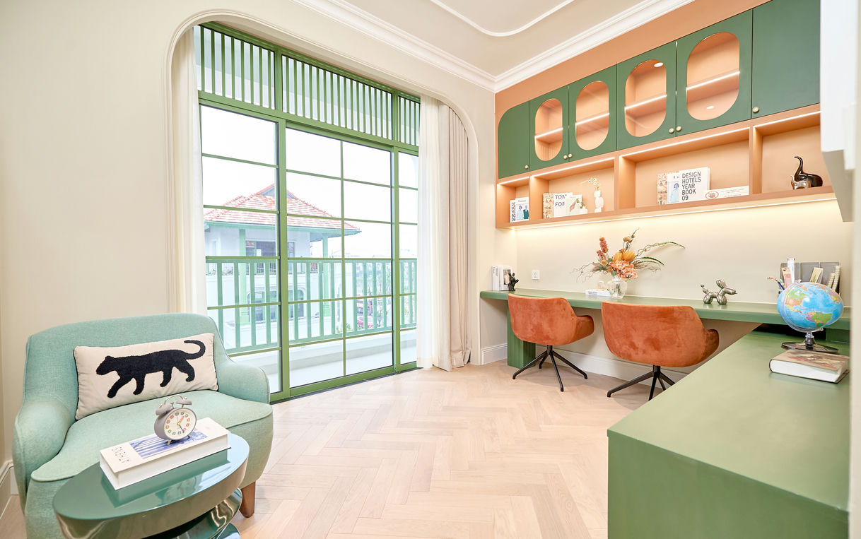 phòng học nhà mẫu sun bắc ninh