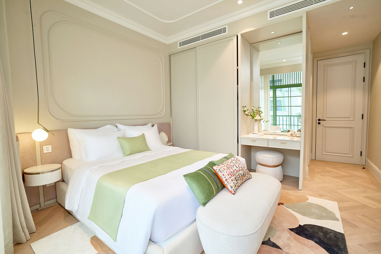 phòng ngủ nhà mẫu liền kề sun bắc ninh 2