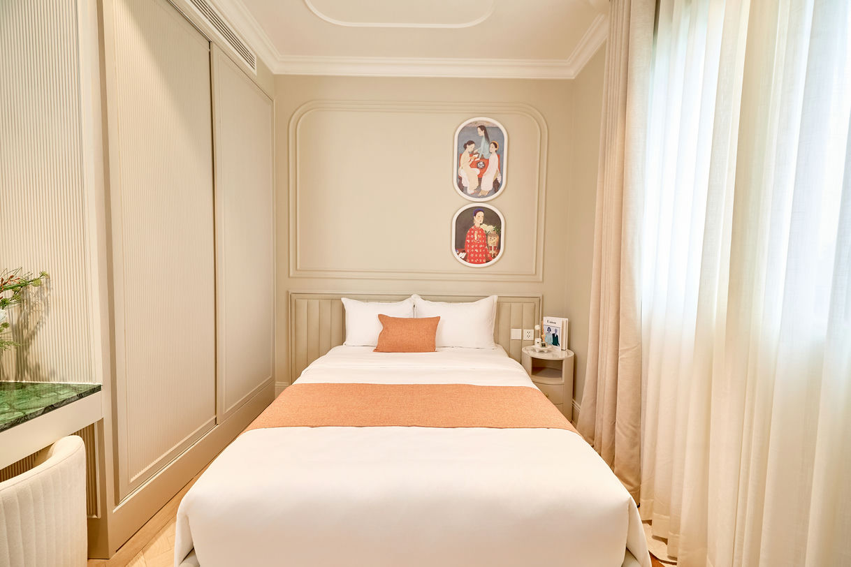 phòng ngủ nhà mẫu liền kề sun bắc ninh 4