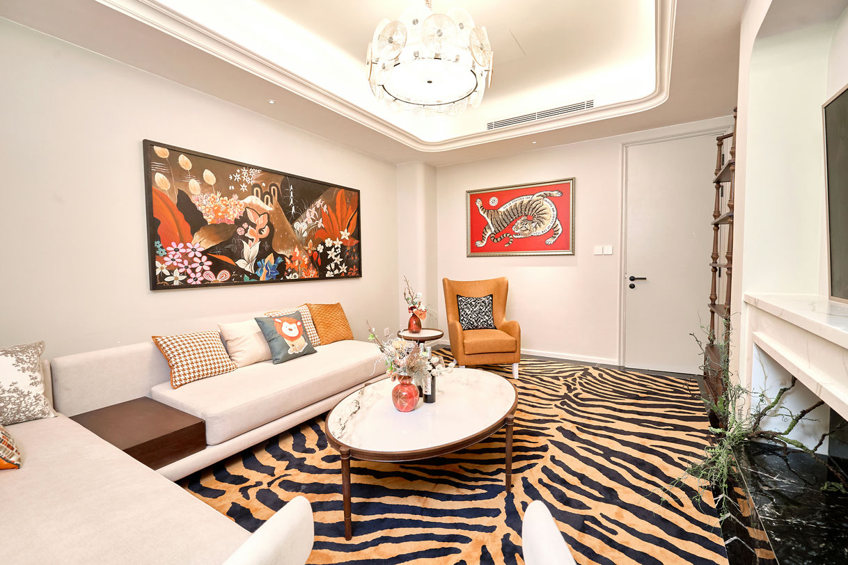 nhà mẫu phòng khách liền kề dự án sun bắc ninh 2