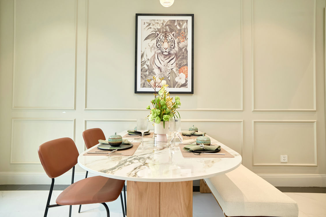 phòng bếp nhà mẫu liền kề sun bắc ninh 3