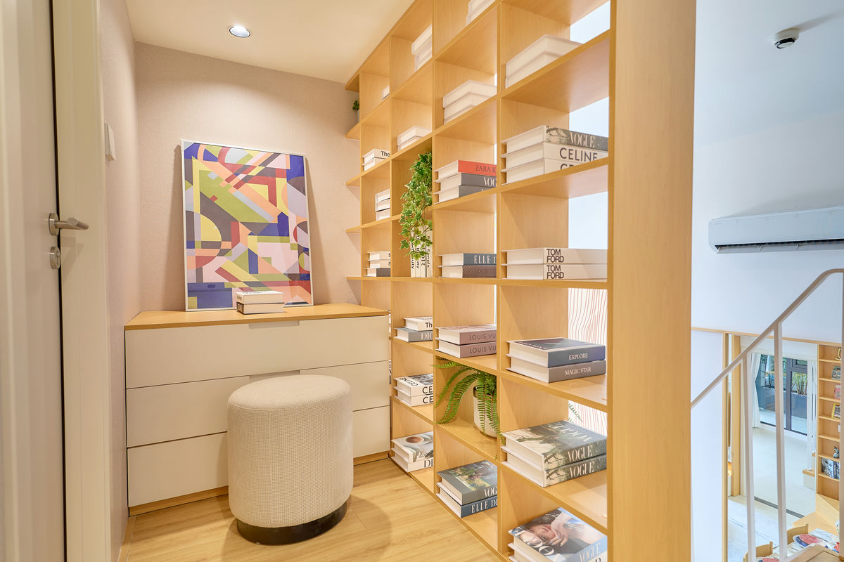 phòng đọc sách căn hộ 2 ngủ sun bắc ninh