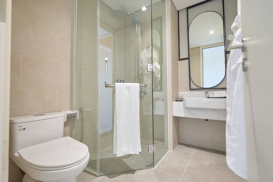 nhà vệ sinh căn hộ 2 ngủ sun bắc ninh