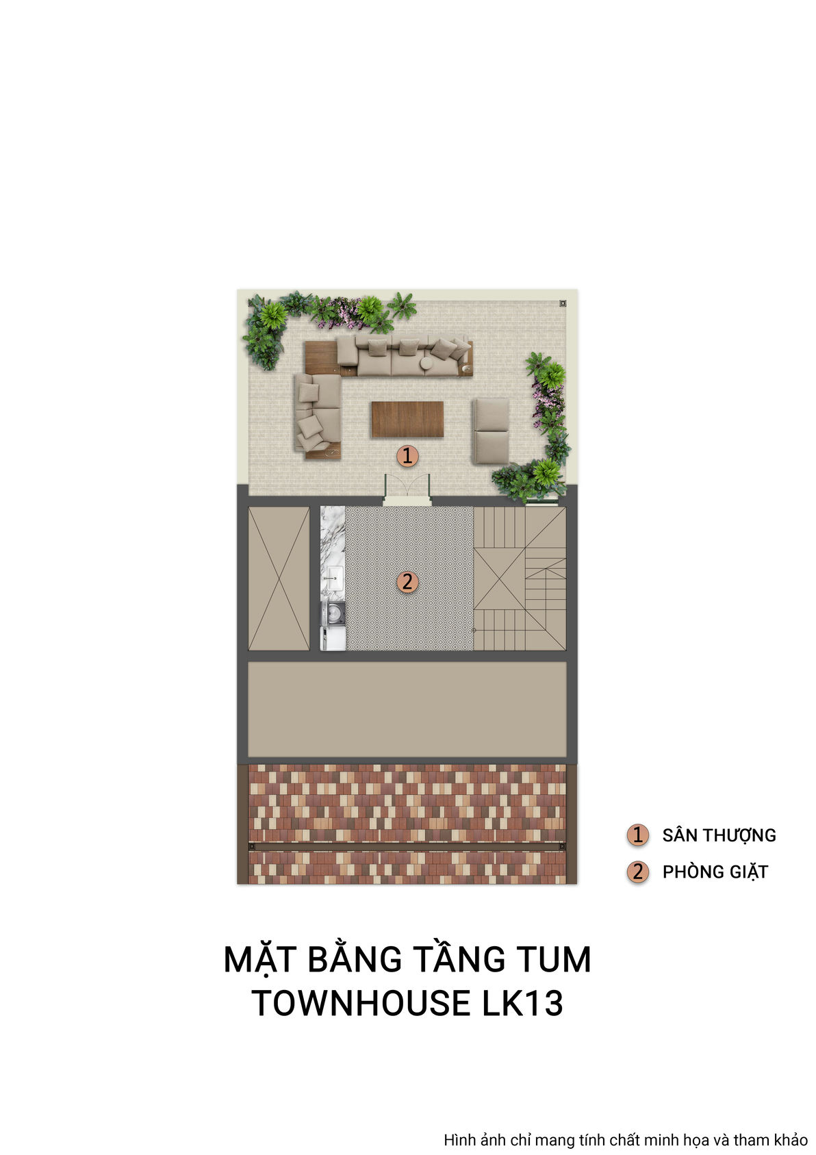 mặt bằng biệt thự tứ lập sun bắc ninh