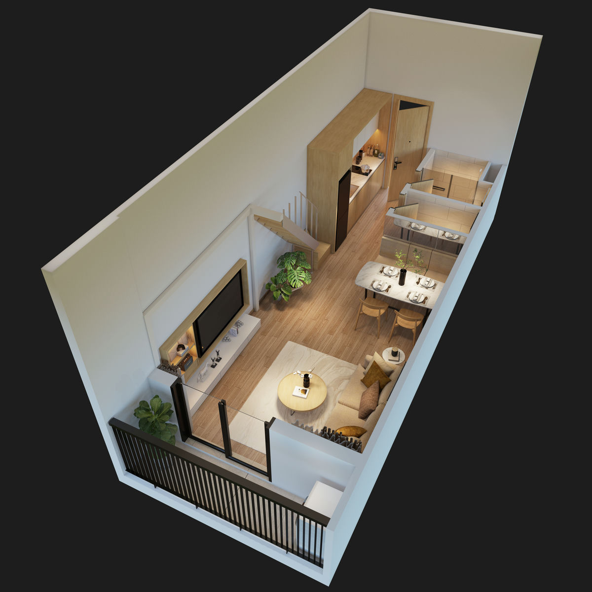 3d bóc mái studio 1