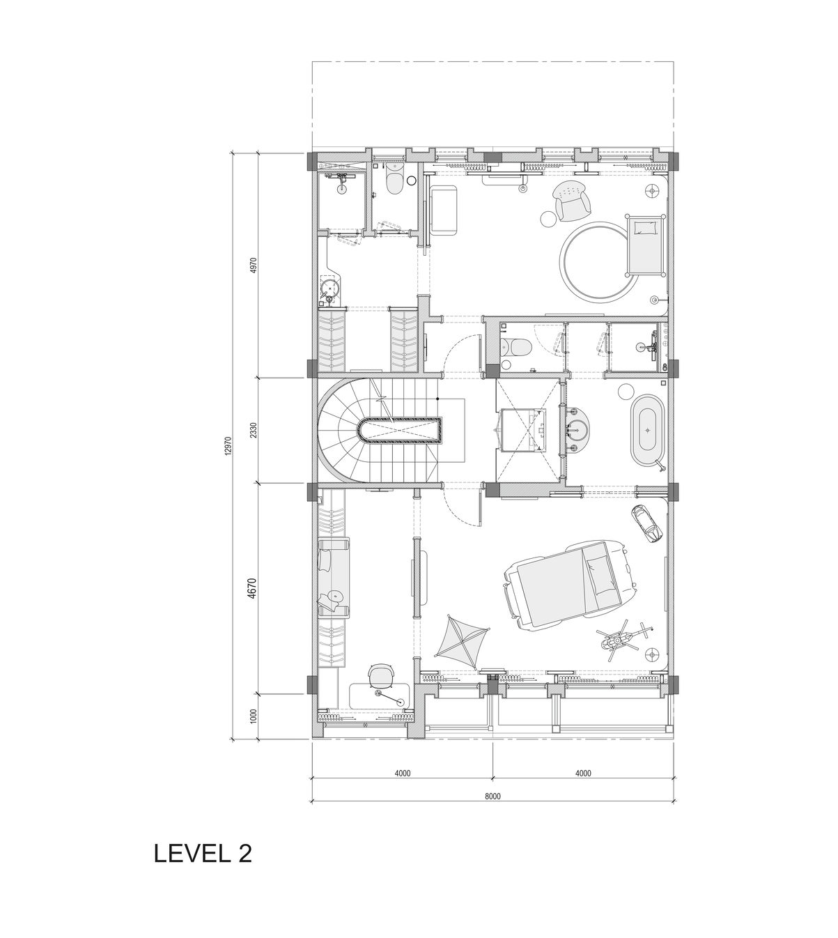 mặt bằng layout căn 104m2 sun group bắc ninh
